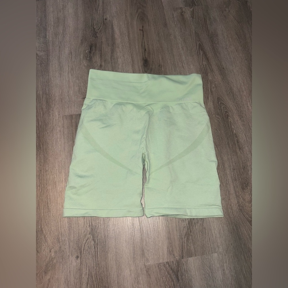 Vitae Apparel - Green Biker Shorts